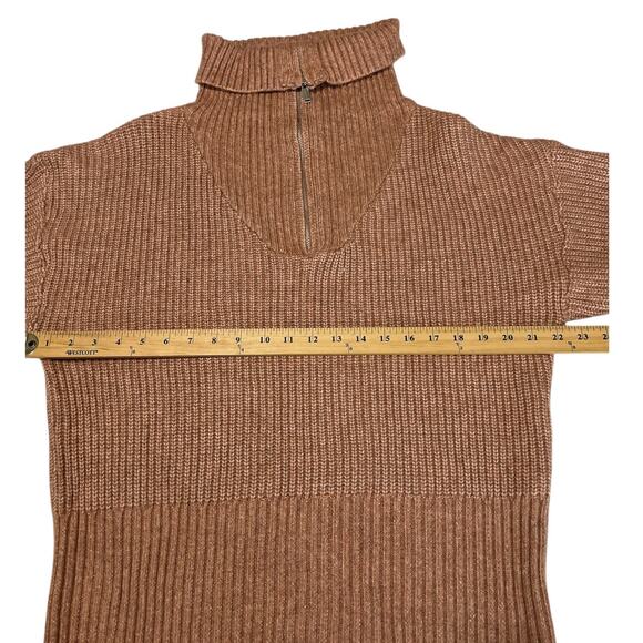 Cupcake And Cashmere Soft Quarter Zip Pullover Knit Sweater Size X Large - Picture 3 of 12